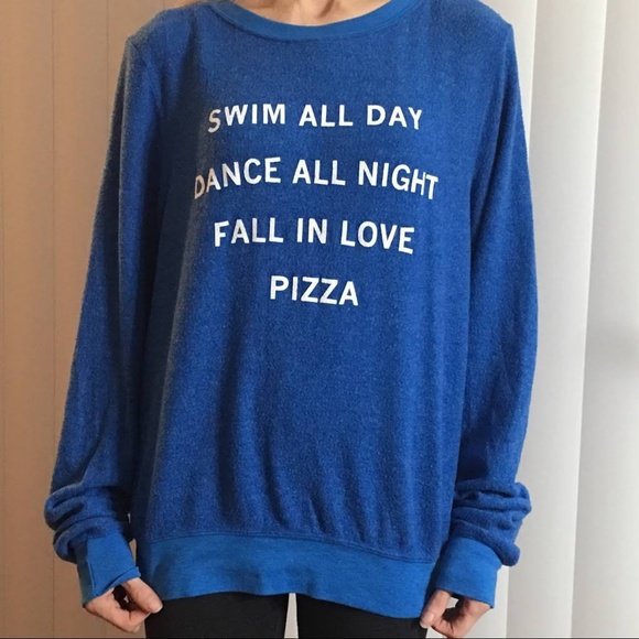 Wildfox Tops - NWT Wildfox Sweatshirt Swim All Day